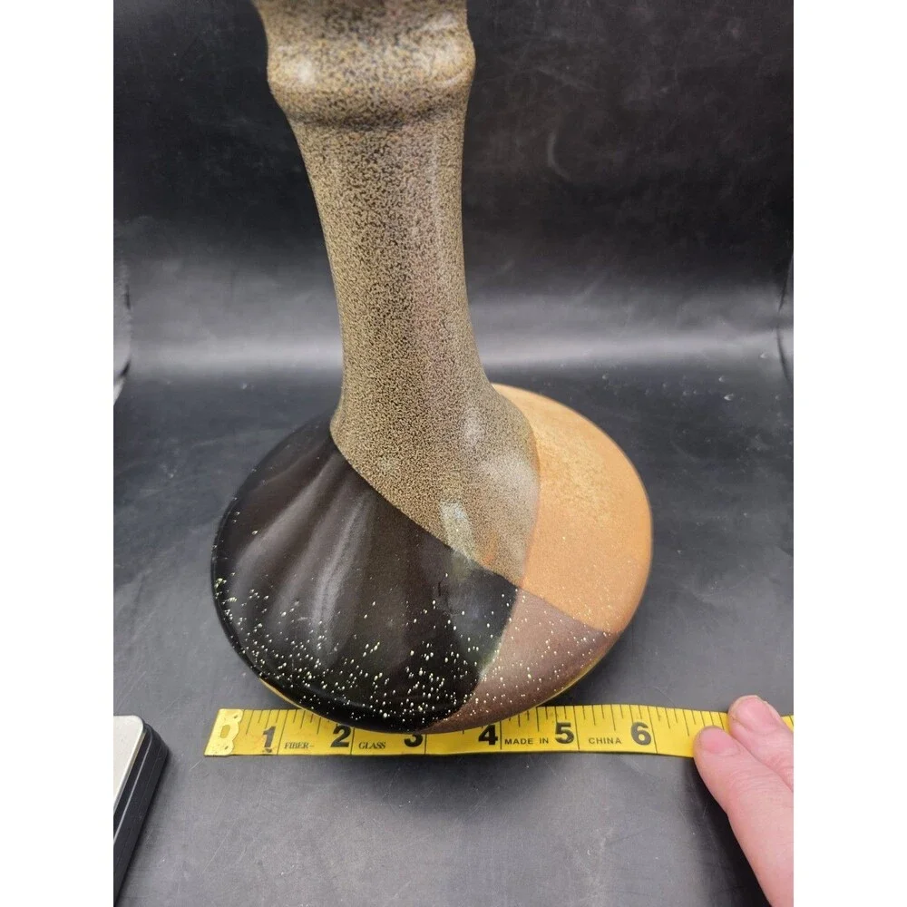 Robert Maxwell Pottery Craft USA MCM Midcentury Modern Decanter Vase No Cork